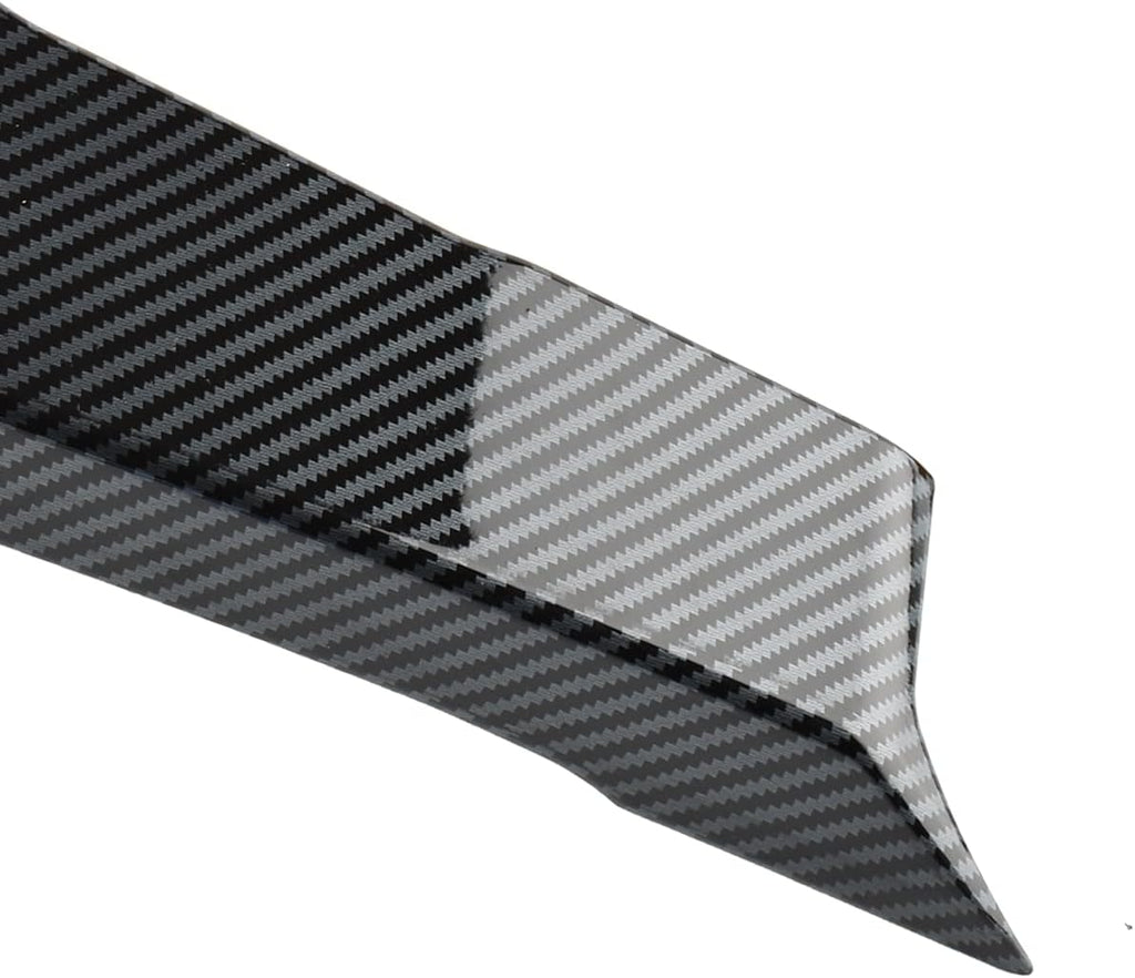 Carbon Fiber Pattern Air Conditioner Vent Cover AC Outlet for Ford F150 2015-2020 X58208