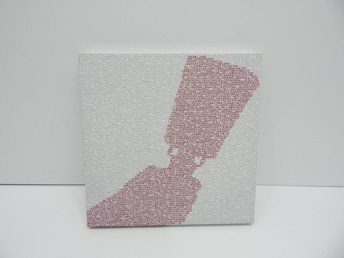 Mississippi State Bulldogs Canvas U280495