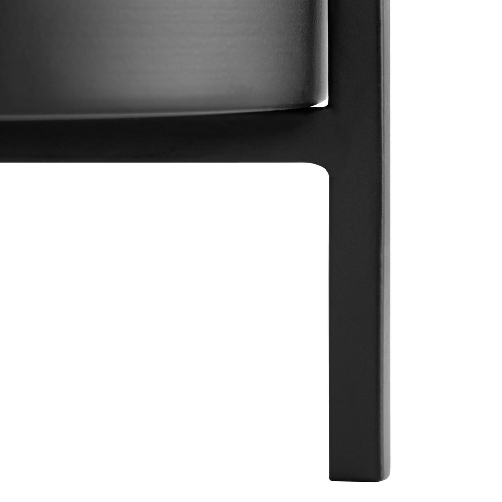 Metal Candle Holder Set - 2 Piece (Black) F836204