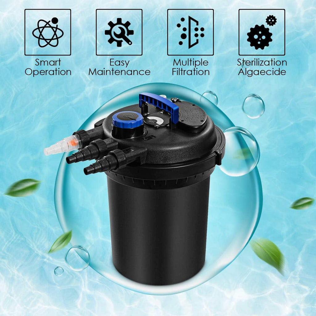 Bio Pressure Filter UVC Pond Filter D2073