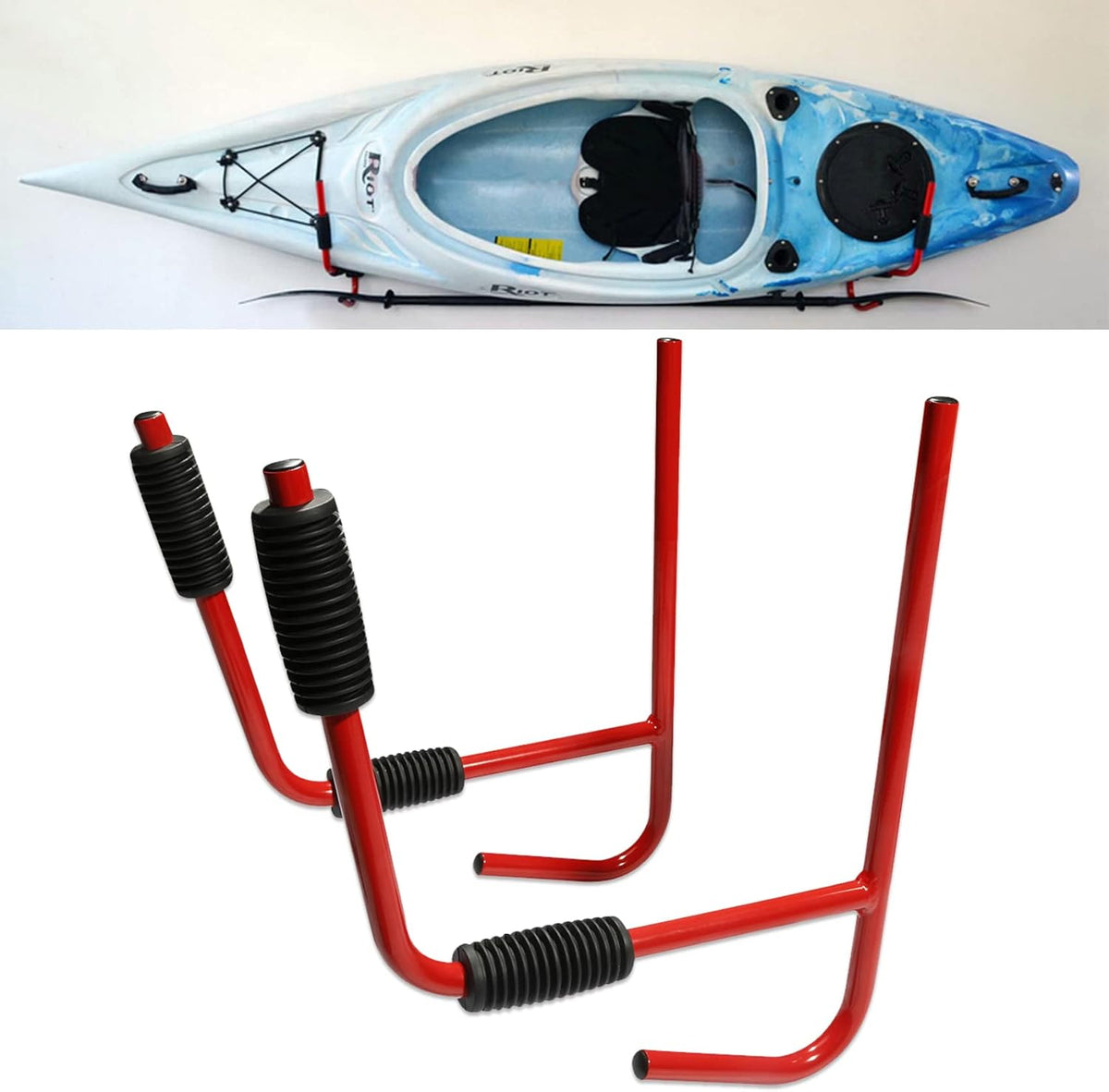 Kayak Wall Mount Storage Rack Steel Pack of 2 J708