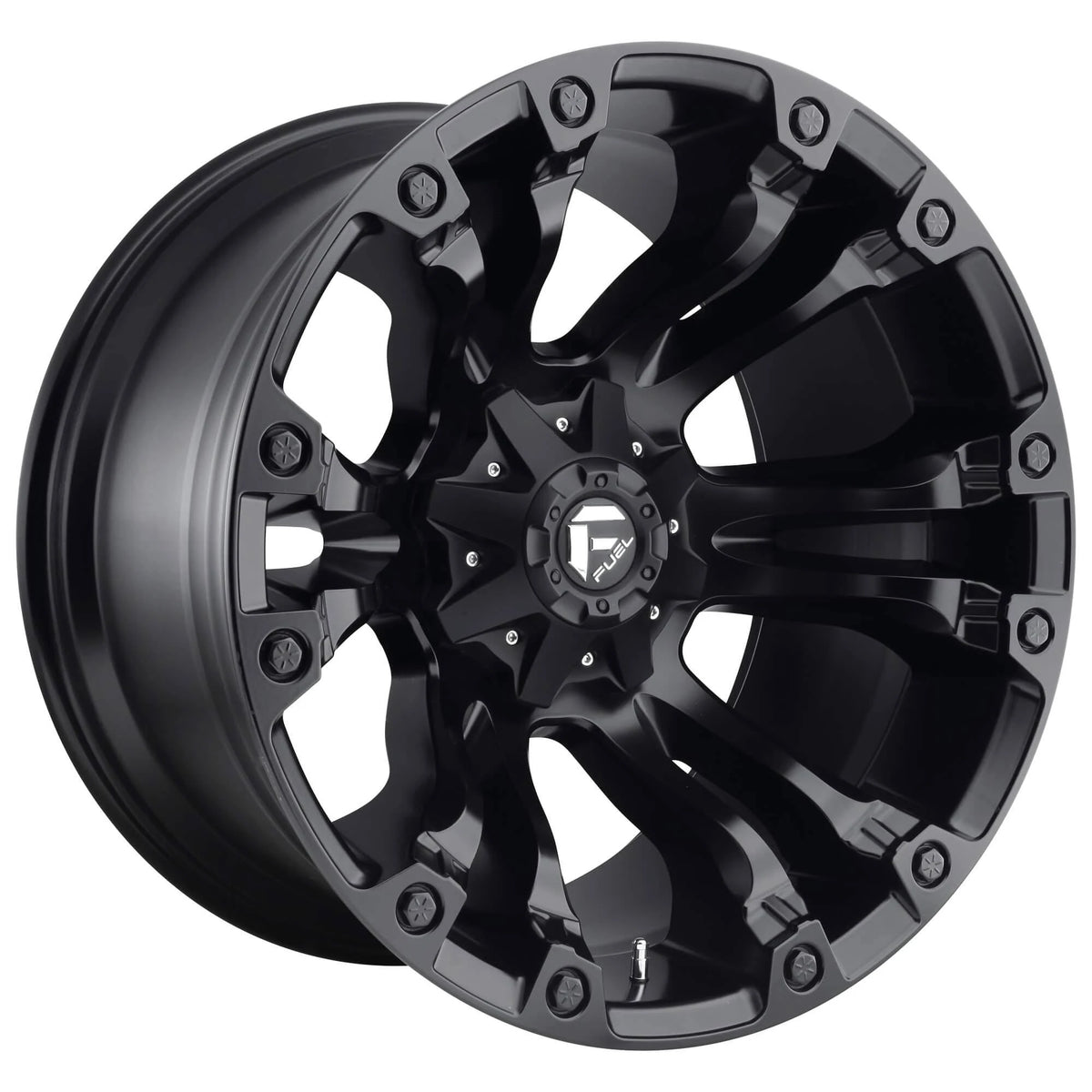 Matte Black 20x22 Vapor Wheel D1019