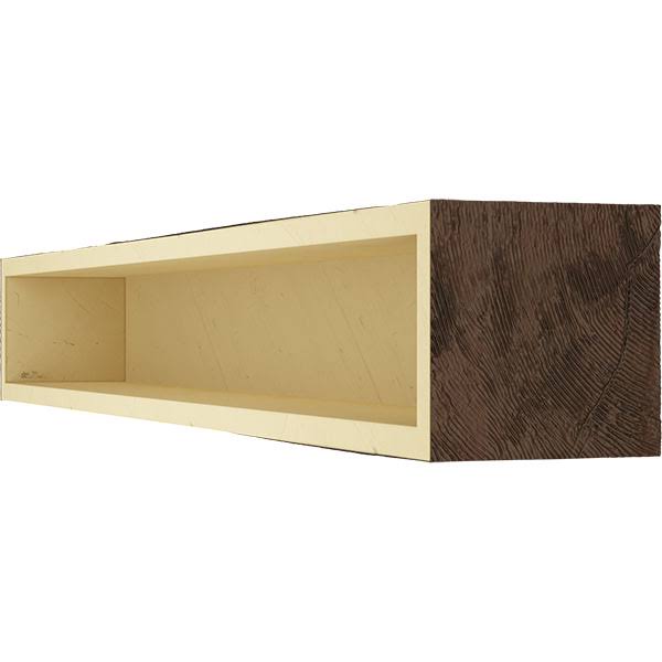 Pecky Cypress Faux Wood Fireplace Mantel K3686
