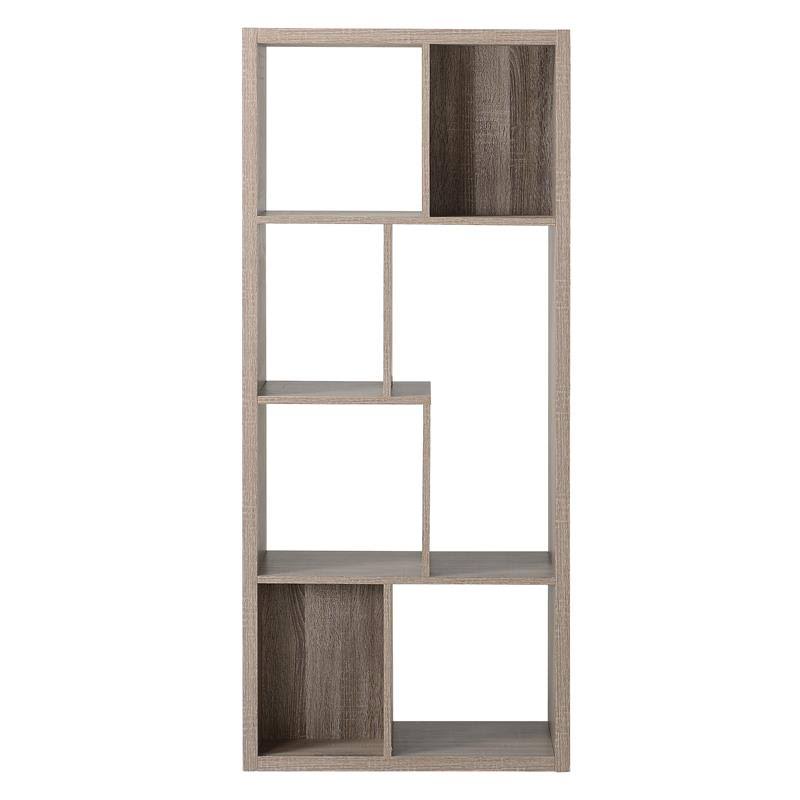 26x22 7 Compartment Wood Bookcase Room Divider J15687