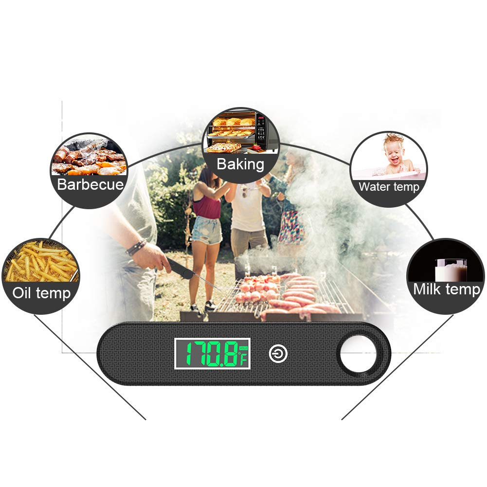 Food Thermometer Digital Instant Read Meat Thermometer Pack of 2 P97330