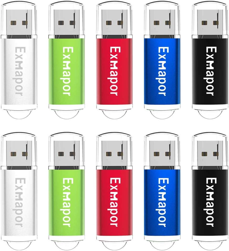 2GB USB Flash Drive Metal Shell 10 Pack X64251