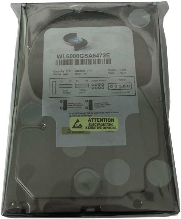 6TB 7200RPM 64MB Cache SATA 6.0Gb/s 3.5 Hard Drive R4999