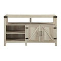 White Oak Laminate and Wood Media Cabinet R436