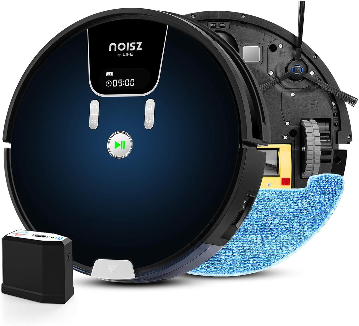 Black Robot Vacuum Cleaner S954890