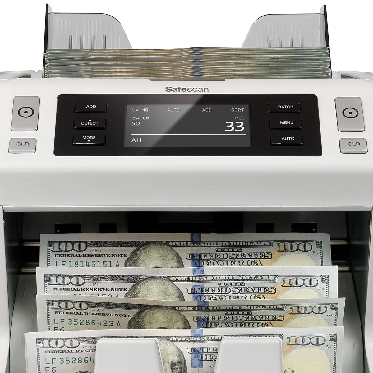 UV/MG Bill Counter with Size Counterfeit Detection S713541