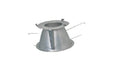 8x22 Conical Reflector with White Flange G4851