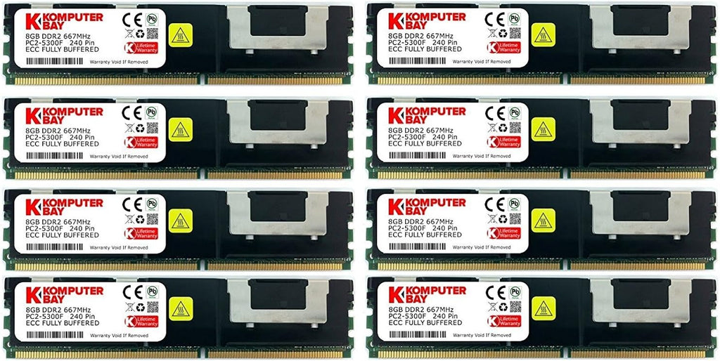 32GB (8X 4GB) DDR2 667MHz CL5 ECC Fully Buffered FB-DIMM P338666
