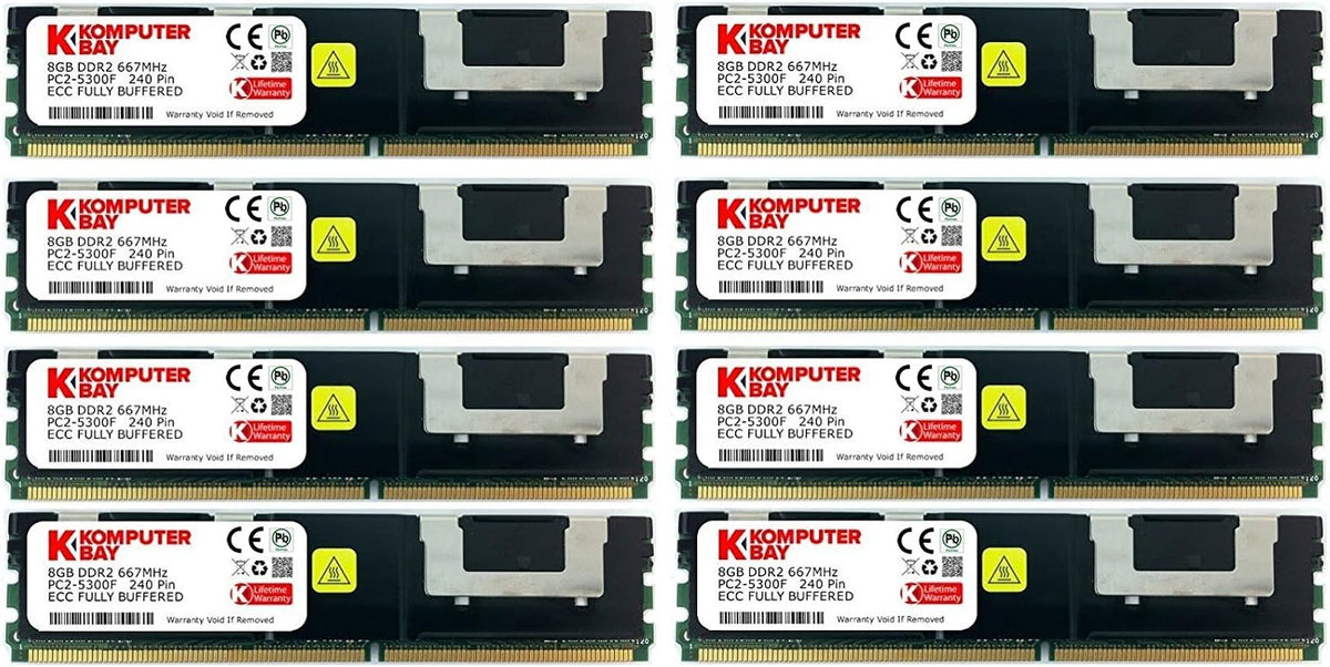 32GB (8X 4GB) DDR2 667MHz CL5 ECC Fully Buffered FB-DIMM P338666