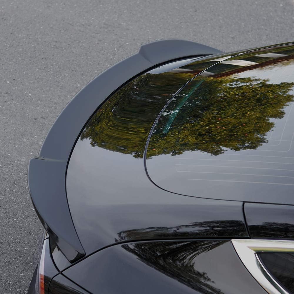 Glossy Carbon Fiber Pattern Rear Spoiler for Tesla Model 3 B261766