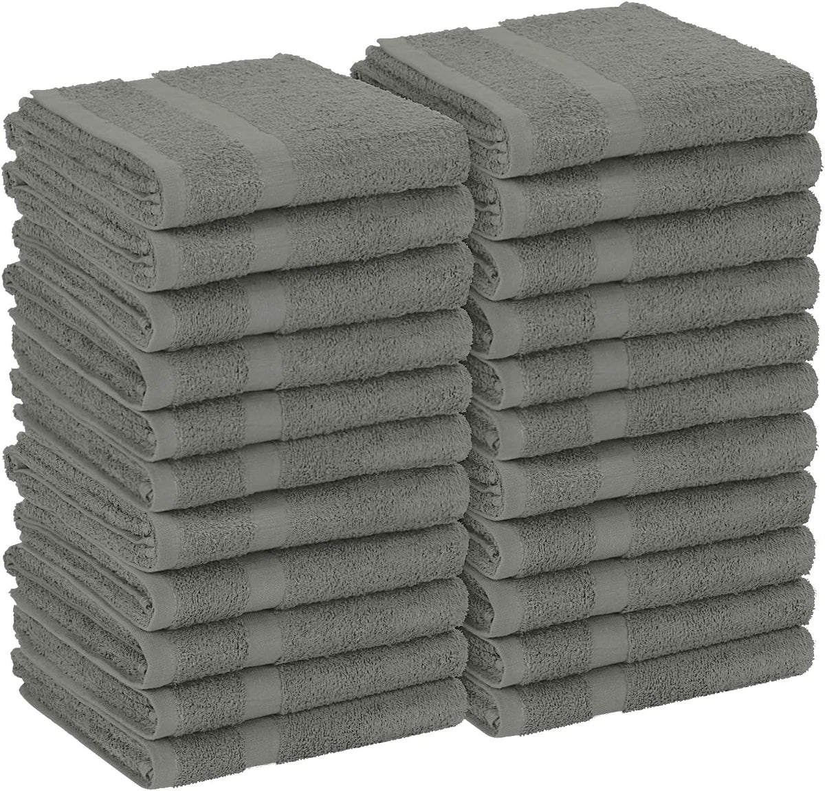 Black Salon Towels, Pack of 24, 16 x 27 Inches A15568