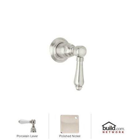 Polished Nickel Bath Shower Volume Control Valve Trim O5313