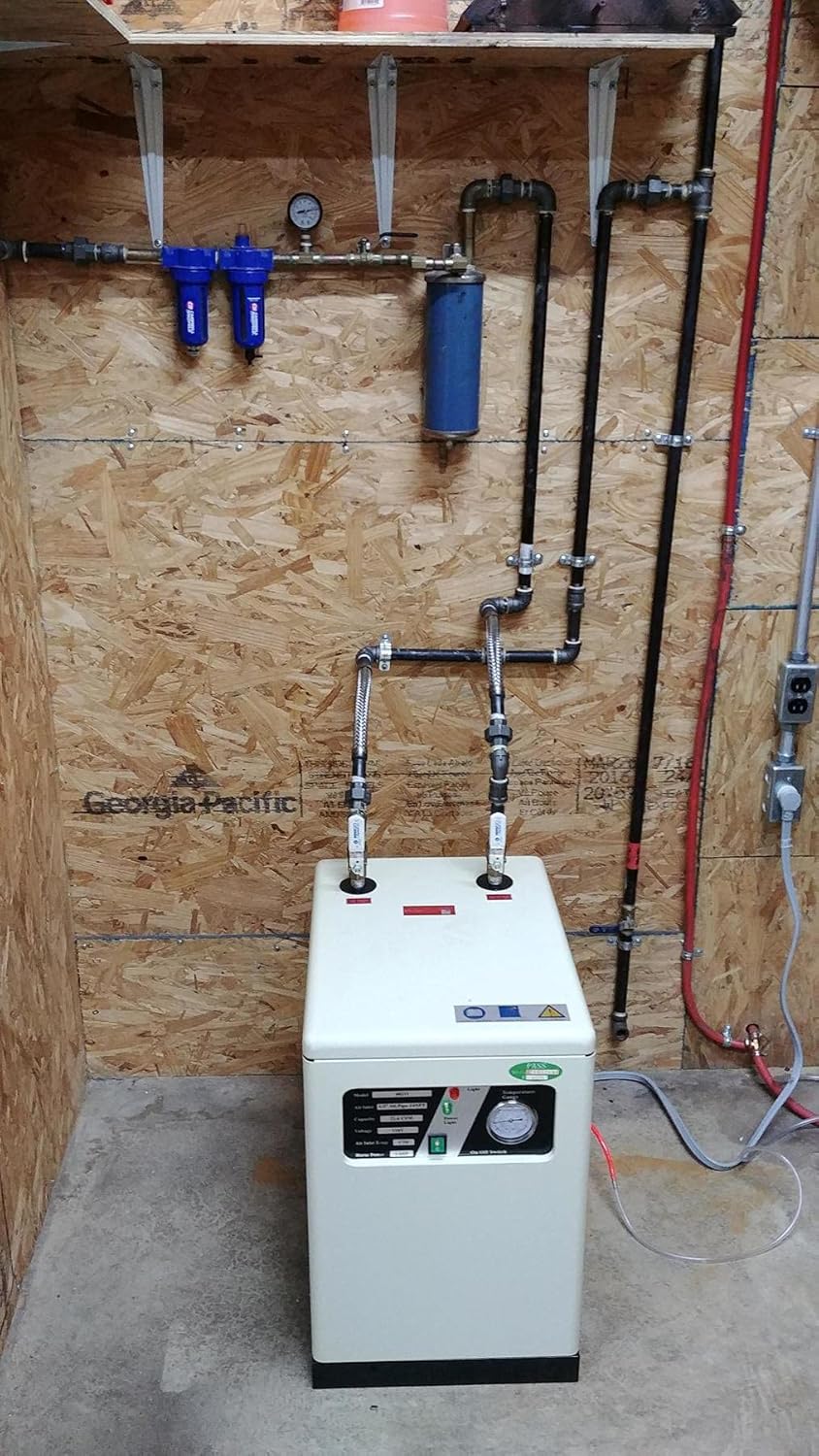 Refrigerated Compressed Air Dryer System D580