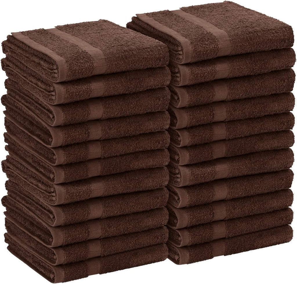 Black Salon Towels, Pack of 24, 16 x 27 Inches A15568