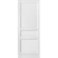 Matte White Glass Barn Door Panel 30 x 80 I5932