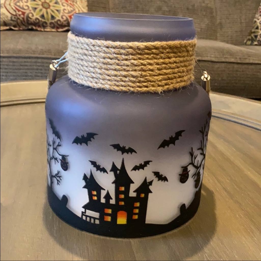 Haunted Halloween Lantern Candle Holder Y559647