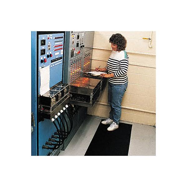Antistatic Comfort-King Mat Sponge 36 x 120 Steel Gray Q930918