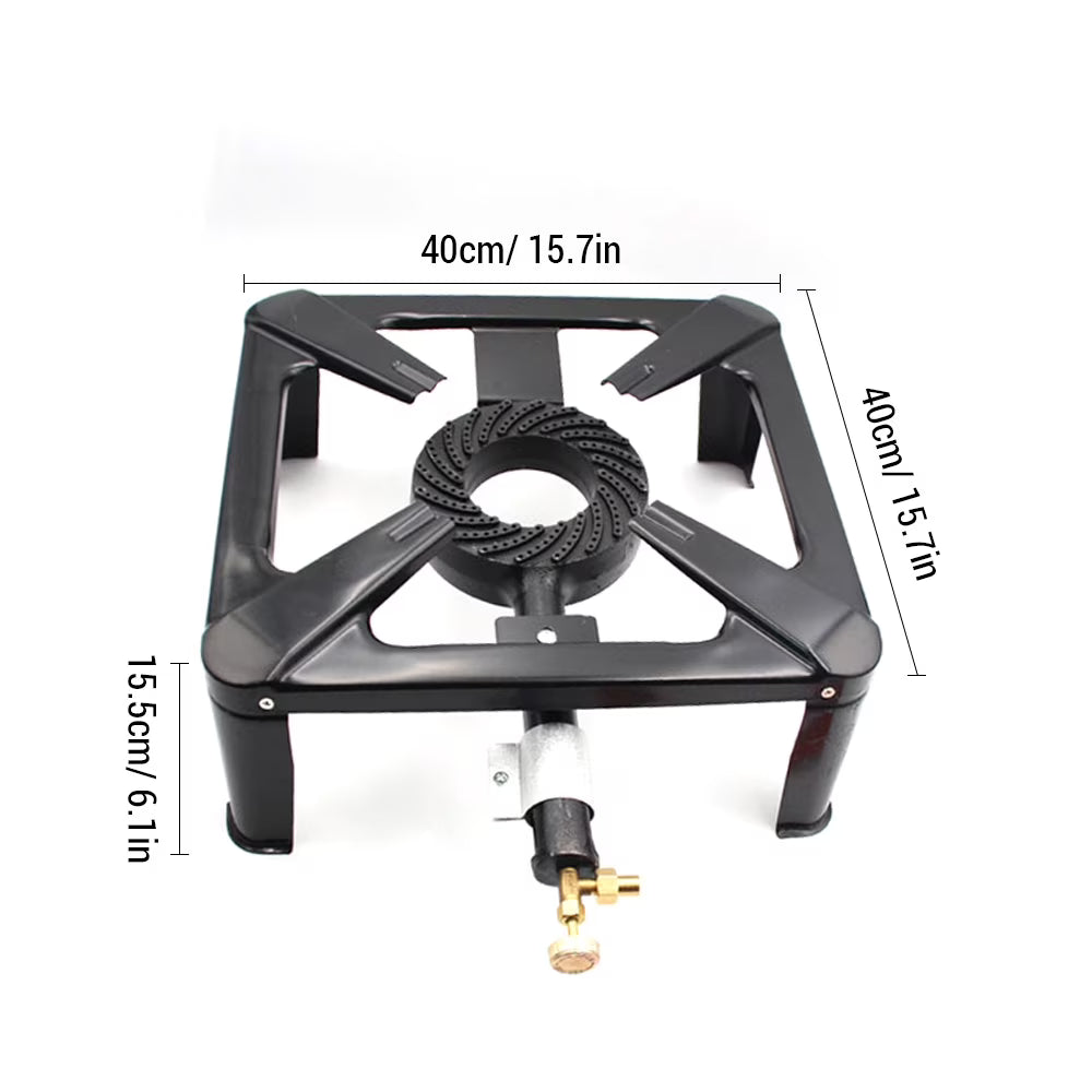 Cast Iron Camping Stove Portable Gas Stove Propane Stove Compact Cooktop F816