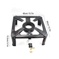 Cast Iron Camping Stove Portable Gas Stove Propane Stove Compact Cooktop F816