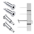 20Pack 1/8 Invisible Cable Railing Kit T316 Stainless Steel Cable Railing Hardware L4526