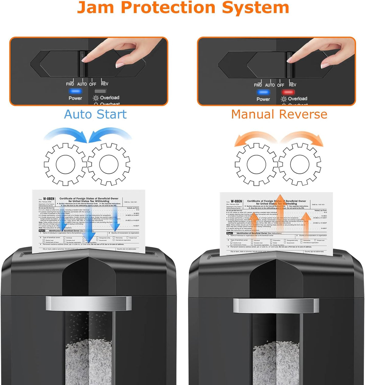 10-Sheet Micro-Cut Paper Shredder with 4.2 Gal Pullout Bin P3203