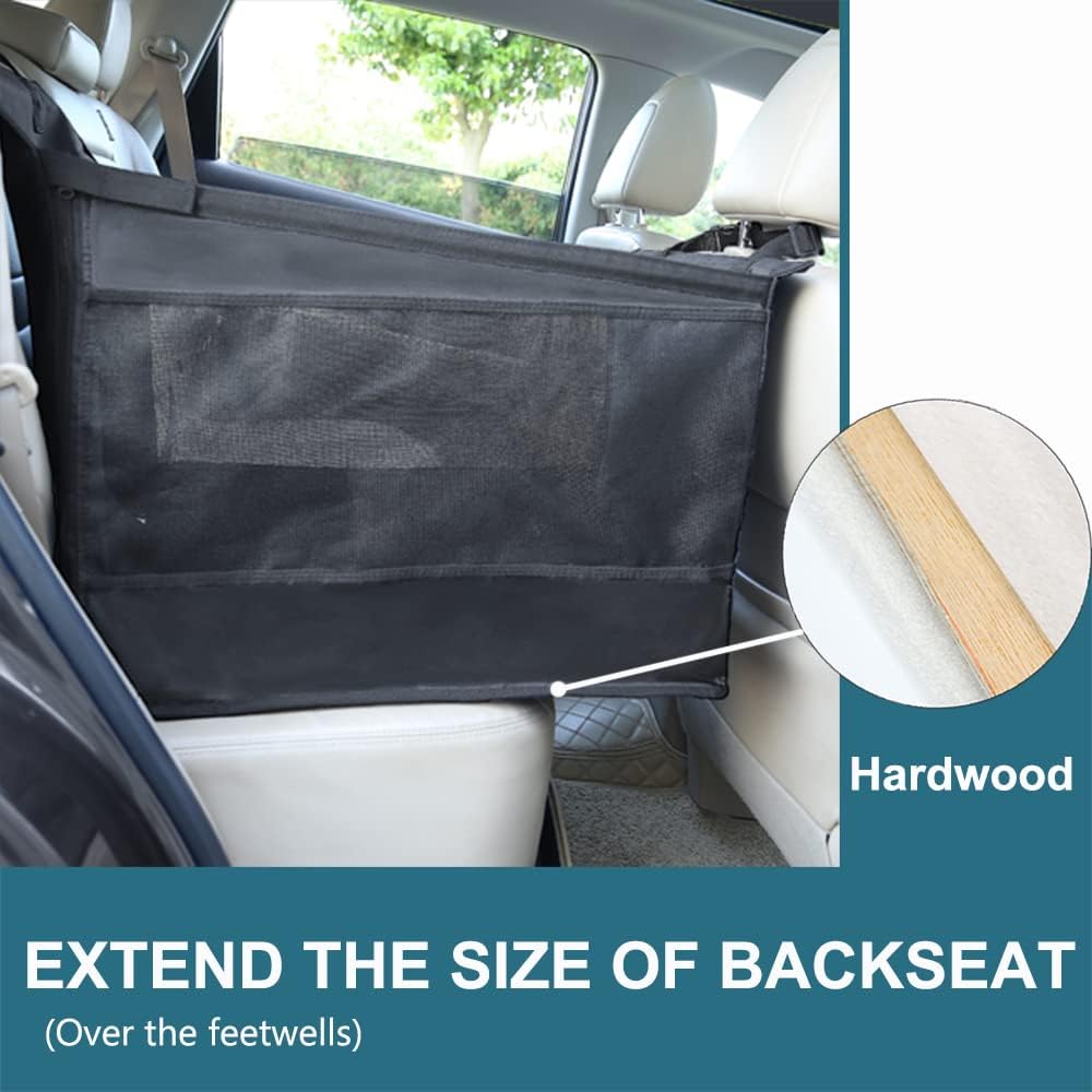 Dog Car Seat Extender for Medium Dogs, Water-Resistant, Pack of 2 V317
