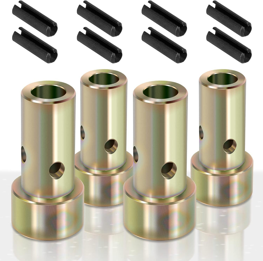 2 Pairs Cat 1 Quick Hitch Adapter Bushings Set for Category I 3-Point Tractors D994124