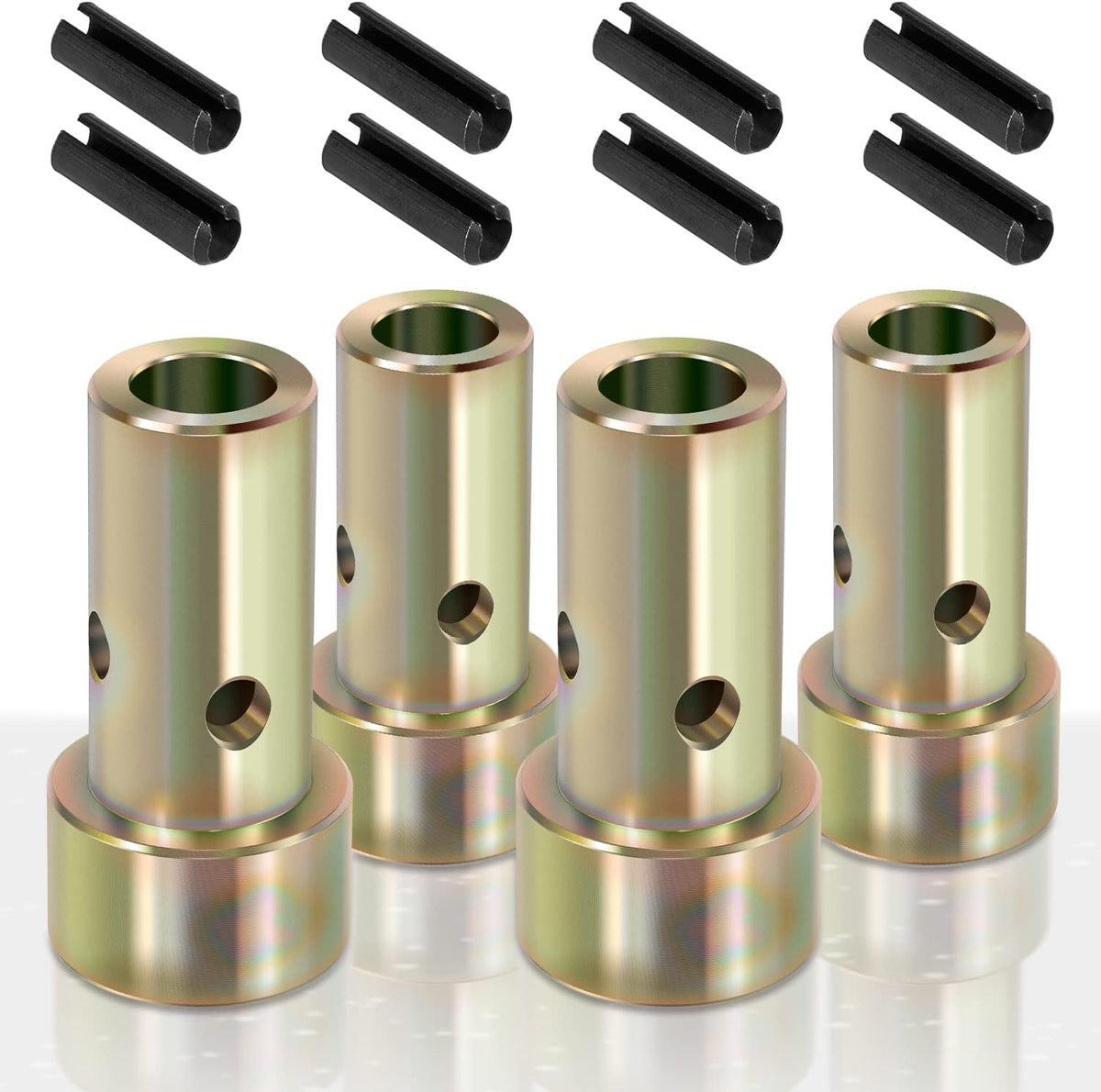 2 Pairs Cat 1 Quick Hitch Adapter Bushings Set for Category I 3-Point Tractors D994124