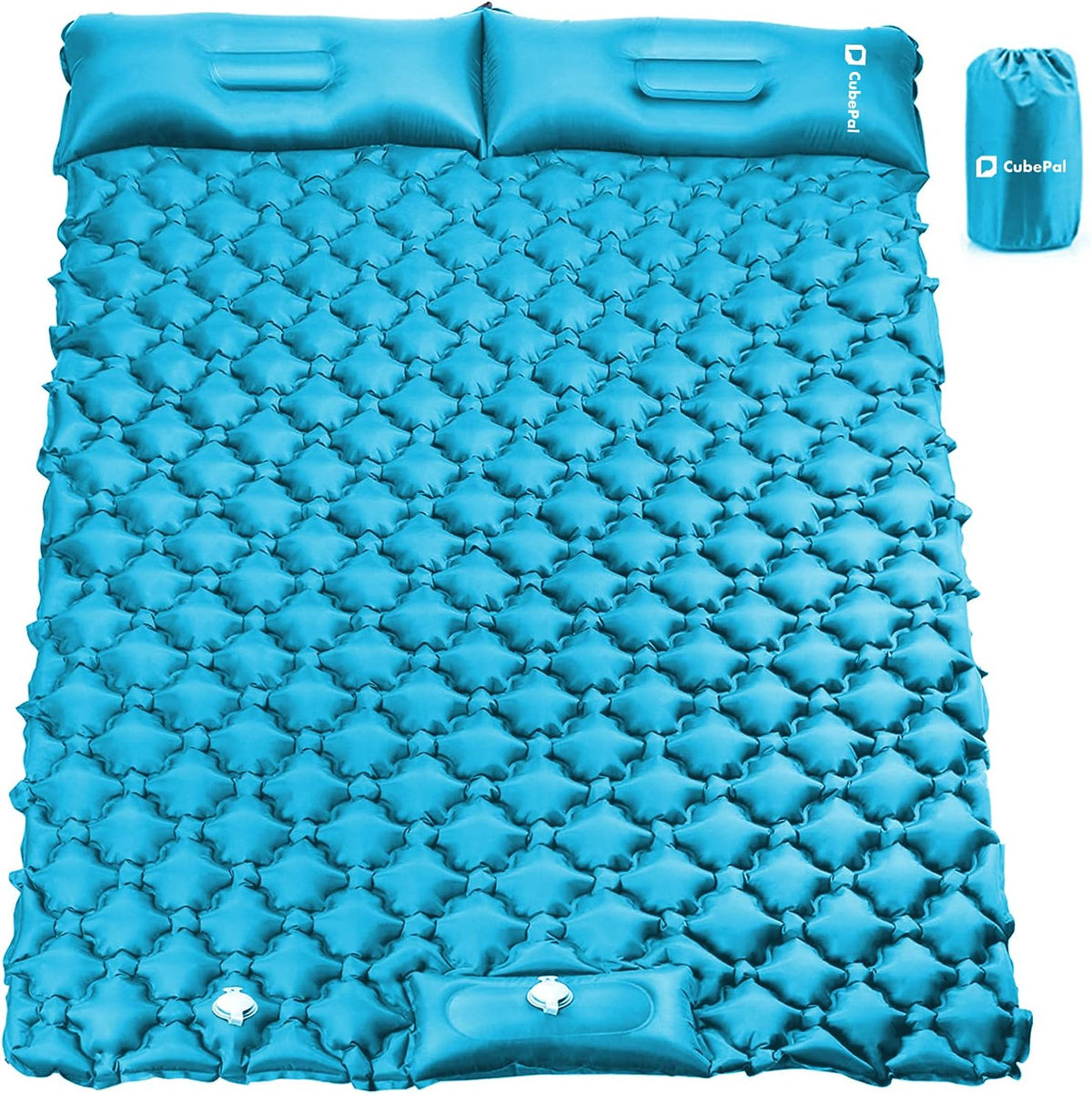 Double Sleeping Pad Self Inflating Air Mattress U940676