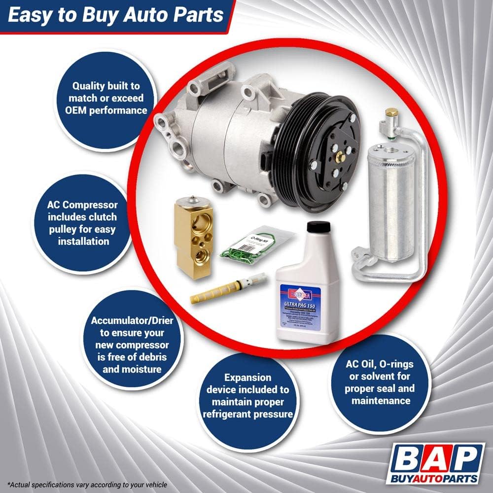 AC Compressor & A/C Repair Kit P1635
