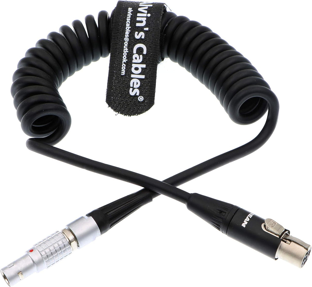12V Monitor Power Cable, 2 Pin Male to Mini XLR 4 Pin Female R97218