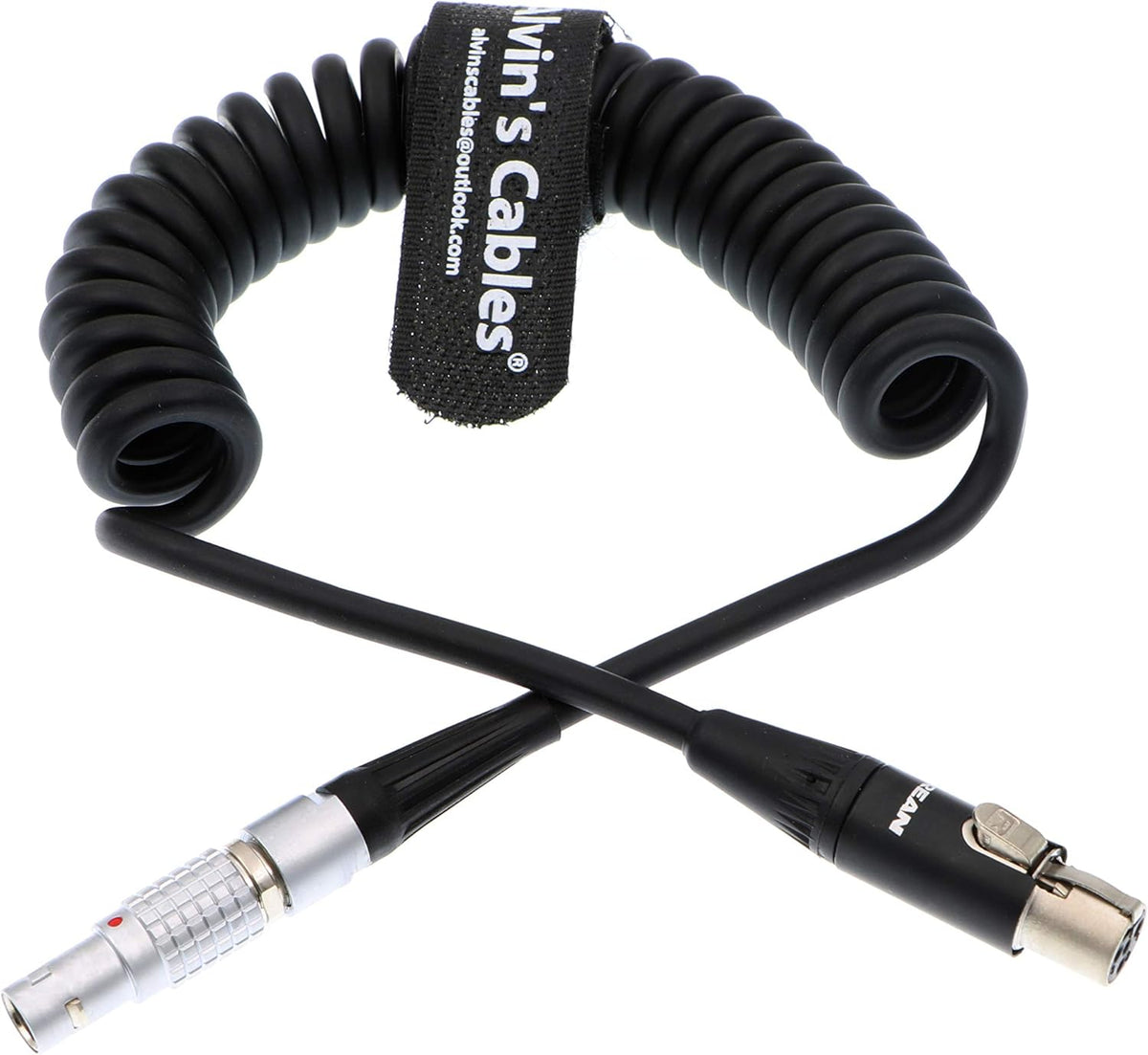 12V Monitor Power Cable, 2 Pin Male to Mini XLR 4 Pin Female R97218