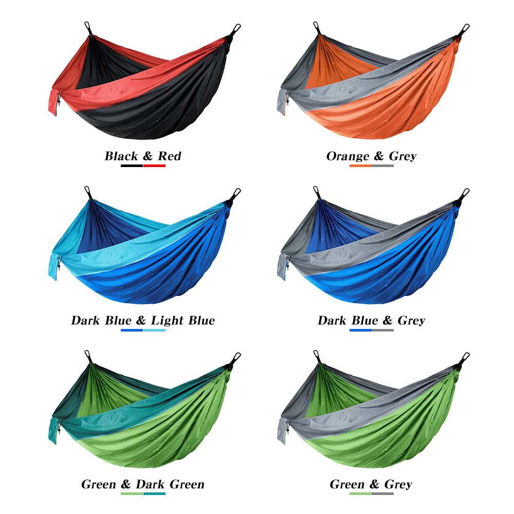 Double Camping Hammock for 2 Persons Portable Outdoor M10648