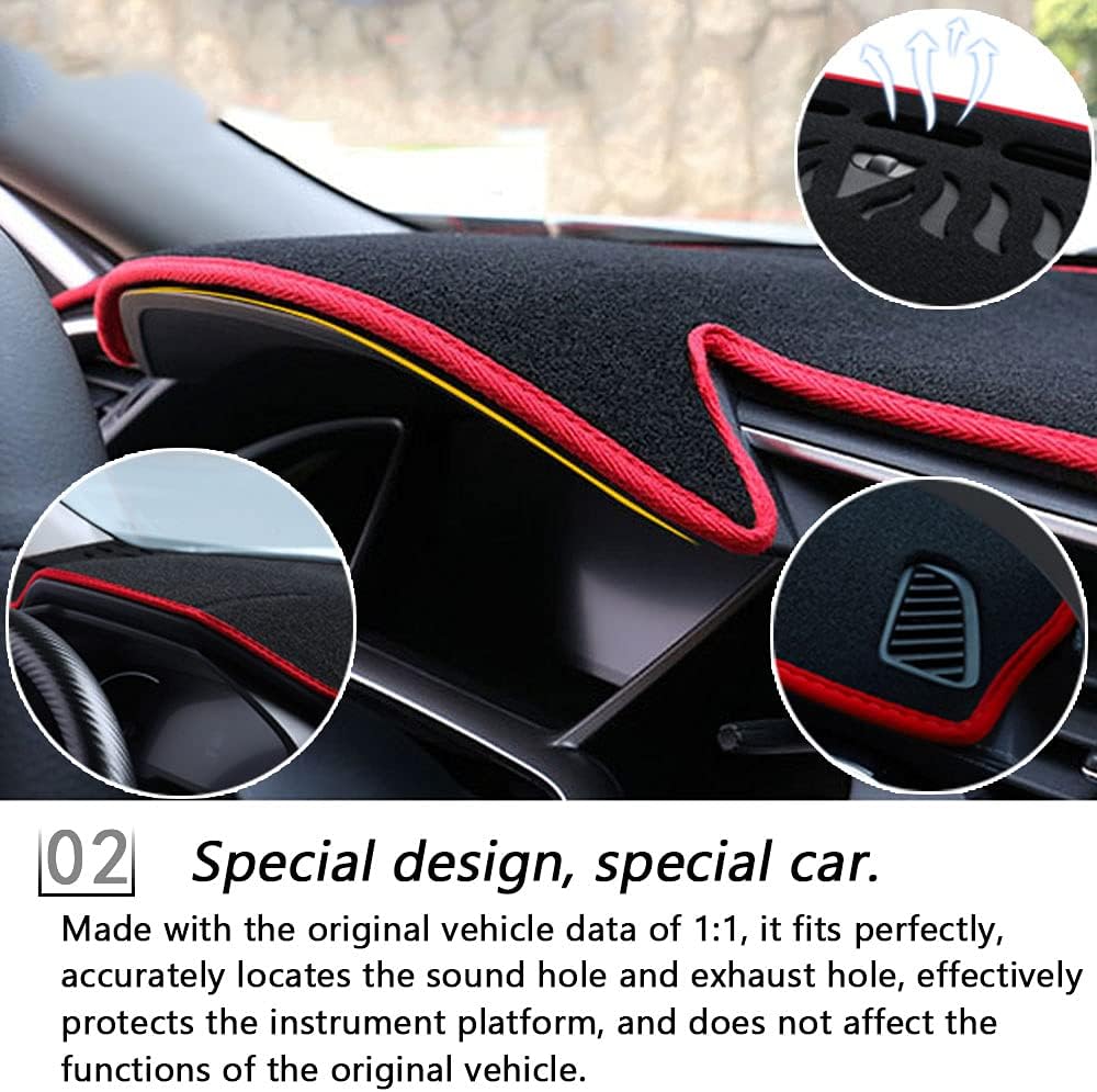 Dashboard Cover Mat Car Dash Board Interior Accessories P5808