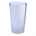 36 Packs Blue Reusable Plastic Tumblers Q45199