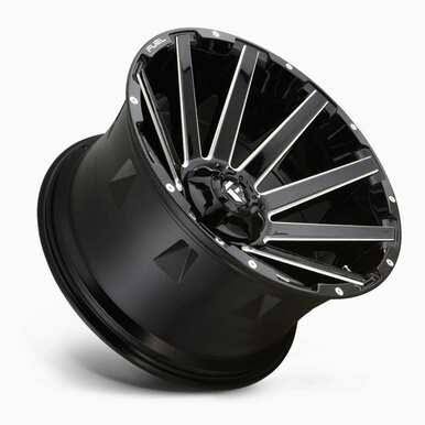 Gloss Black Milled 20x9 8x180 20mm Wheel A9771