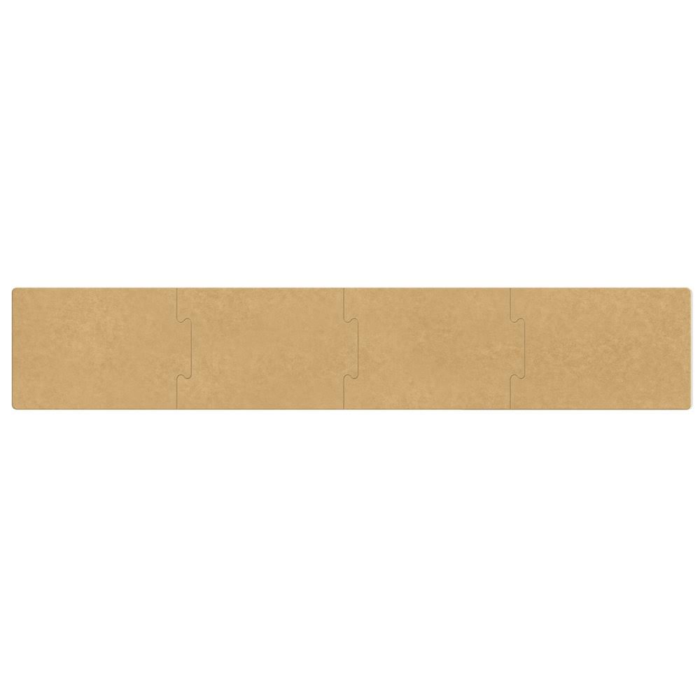 72 in x 12 in x 3/8 in Puzzle Cutting Board O6647