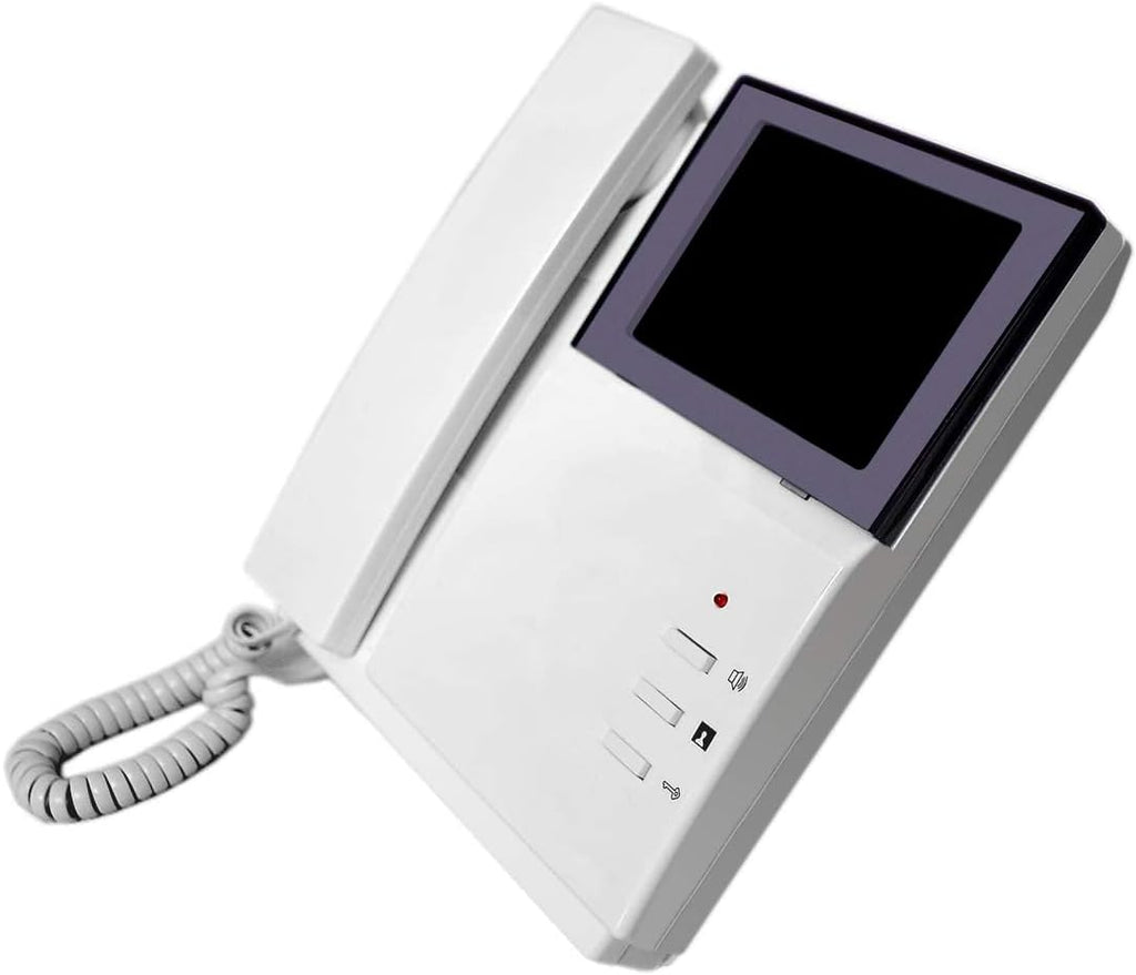 4.3 Inches Wired Video Door Phone System with LCD Monitor, IR Night Vision, Pack of 2 U548329