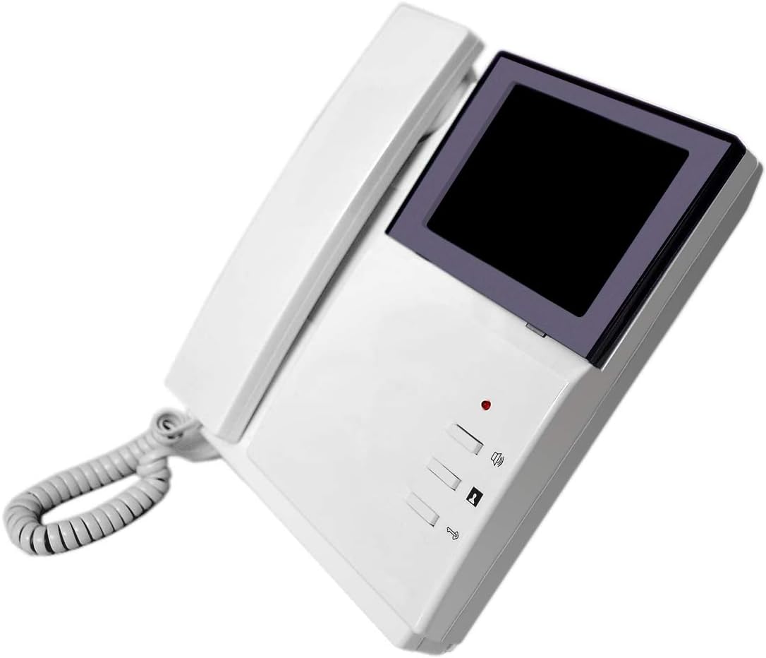 4.3 Inches Wired Video Door Phone System with LCD Monitor, IR Night Vision, Pack of 2 U548329