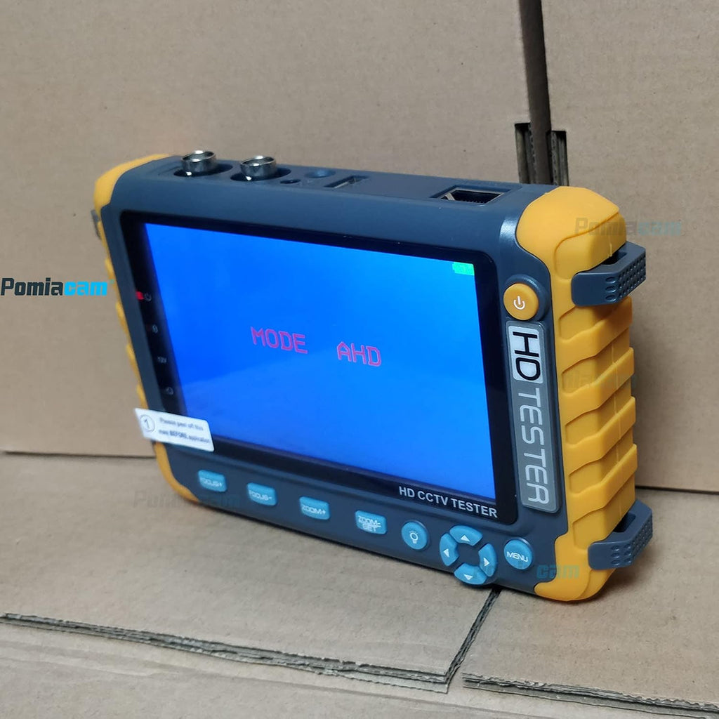5 Inch 4-in-1 8MP AHD TVI CVI CVBS Coaxial HD Video Tester Q440