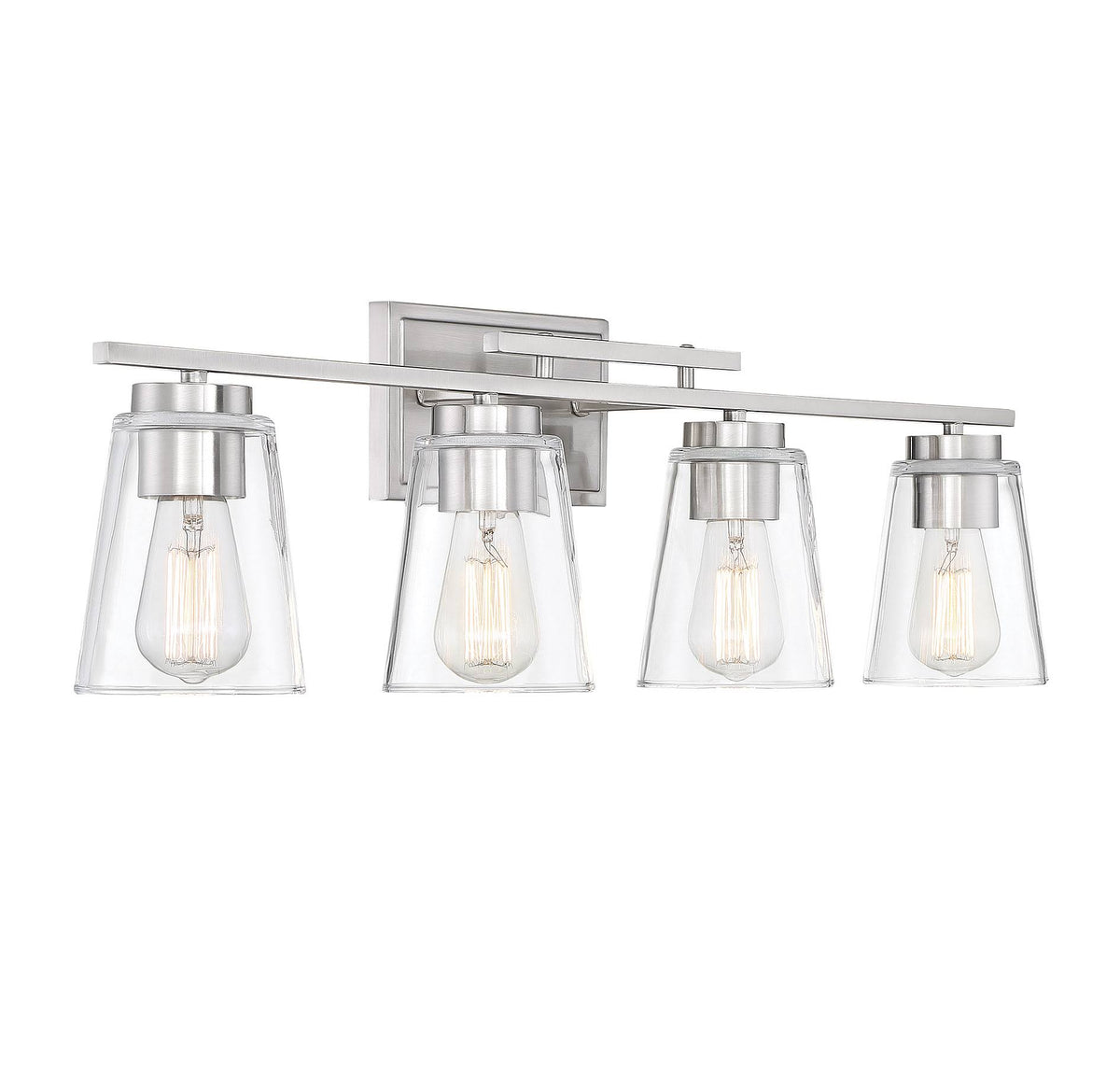 4 Light Satin Nickel Bath Bar I329930
