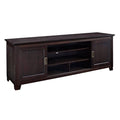 Traditional TV Stand Media Cabinet with Sliding Doors Q1748