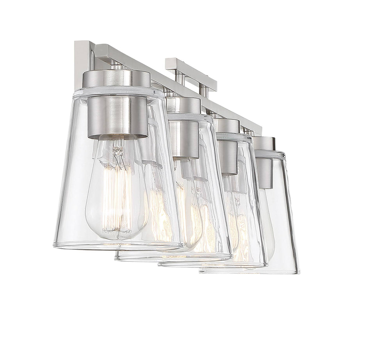 4 Light Satin Nickel Bath Bar I329930