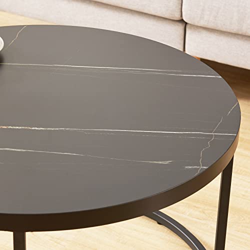 Natural Oak Round Coffee Table 31.5" L63928