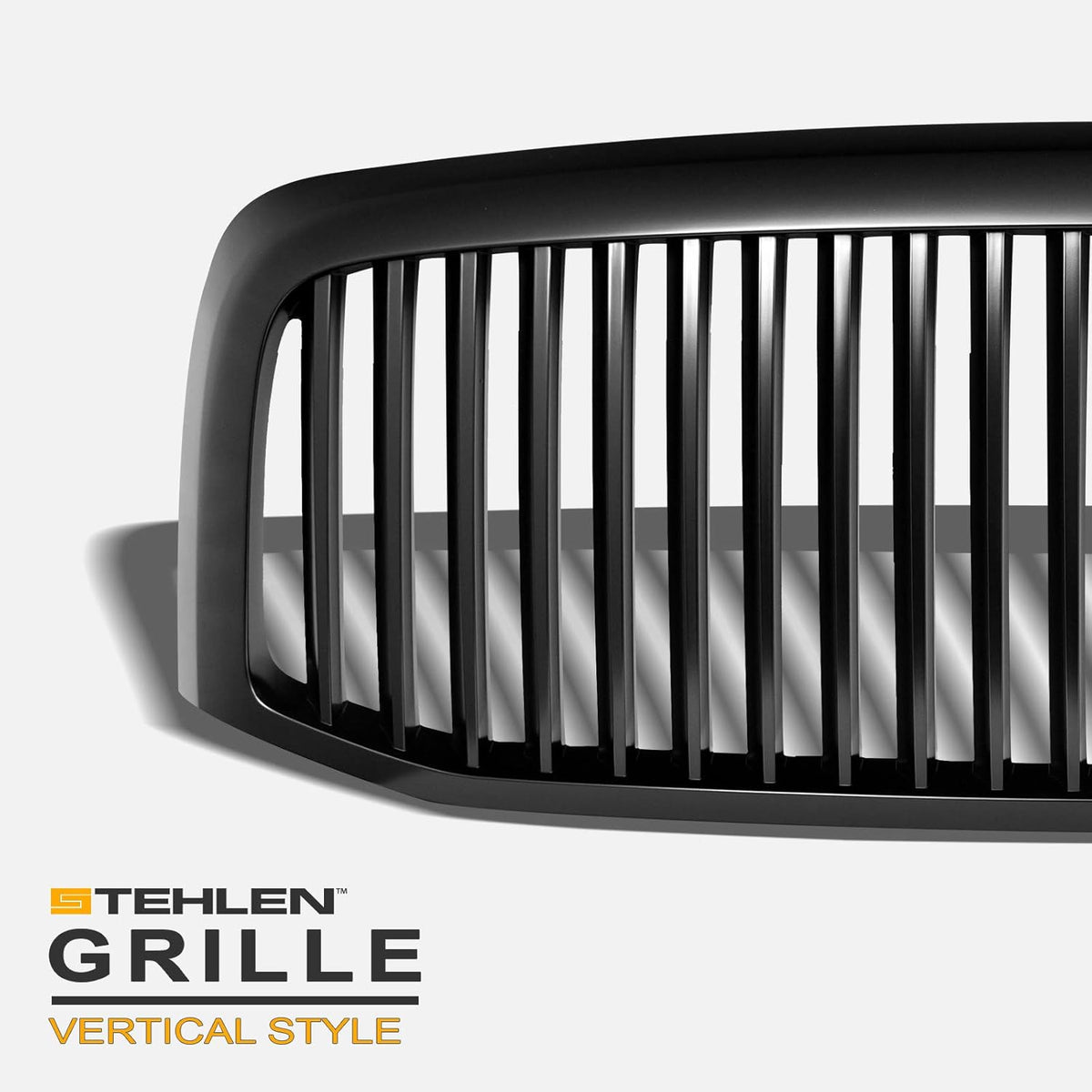 Matte Black Front Hood Bumper Grille for Dodge Ram 1500 2500 3500 S57338