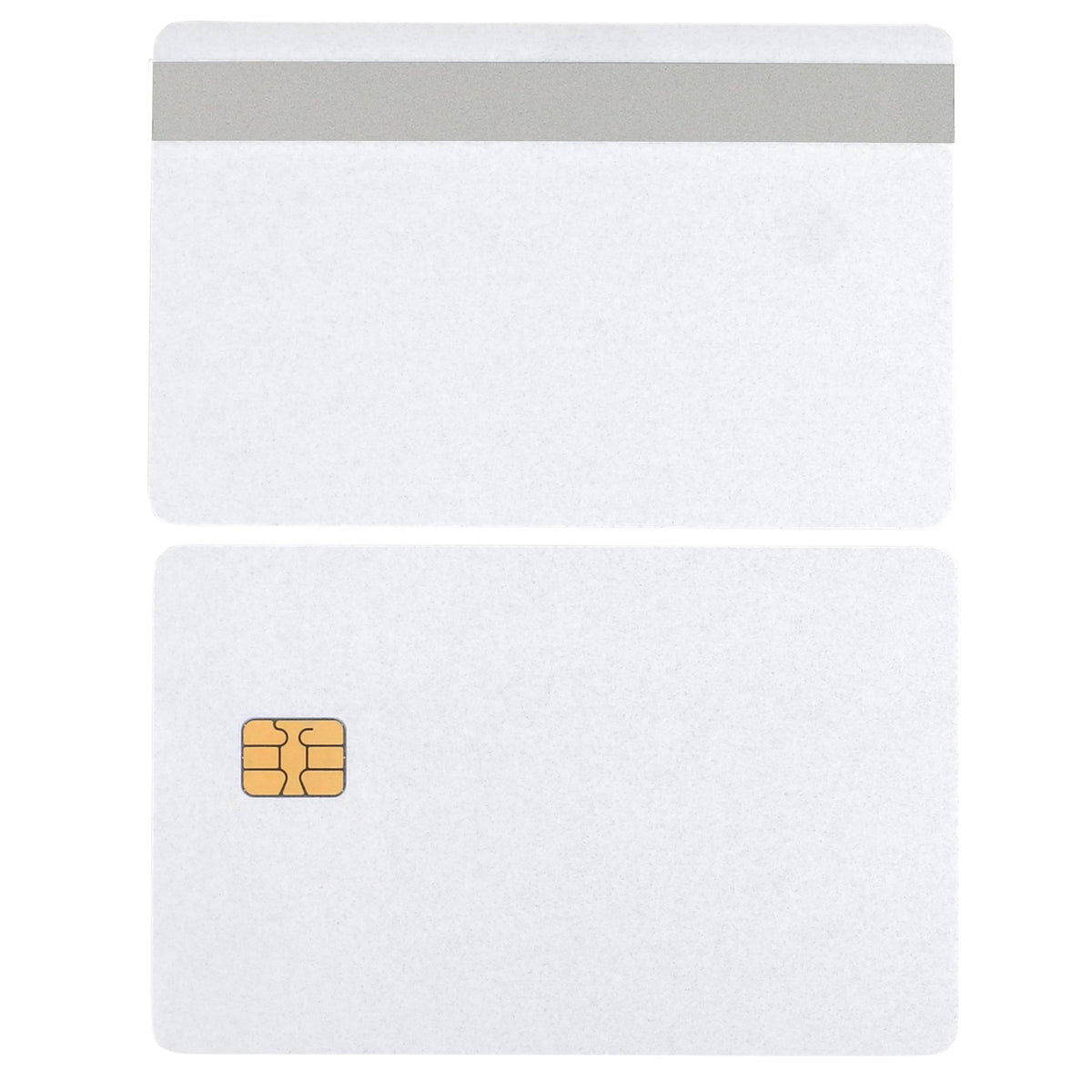 100 Pack Silver Pearl Chip Cards with HiCo 2 Track Mag Stripe T208062